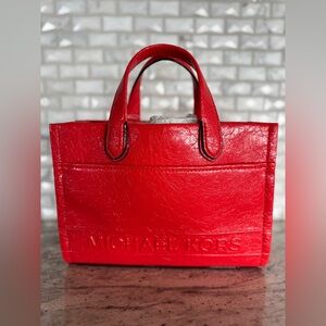 Rare New Michael Kors GiGi Satchel purse in Burnt Sienna